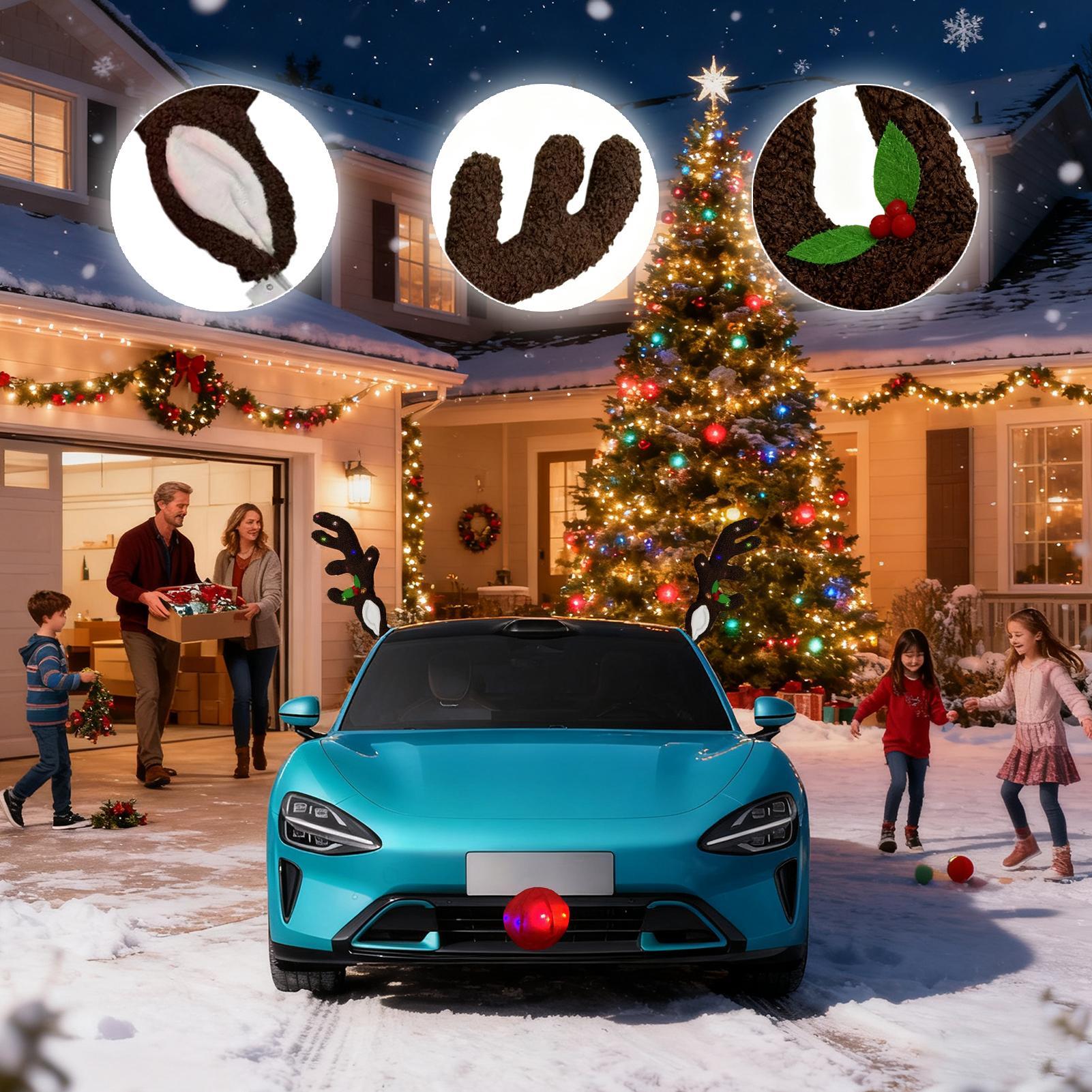 Décoration de voiture de noël, - Up Lighting Decor avis et prix
