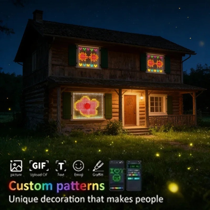 Rideaux lumineux LED contrôlés - Lighting Christmas Decor avis et prix