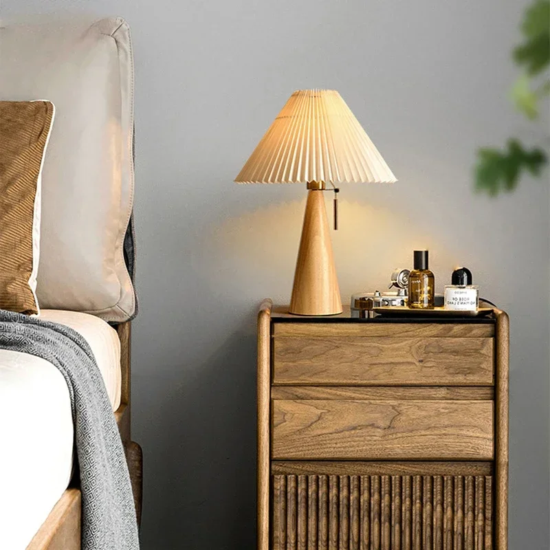 Lampe de table plissée rétro,  - Decor Lighting Lamps avis et prix