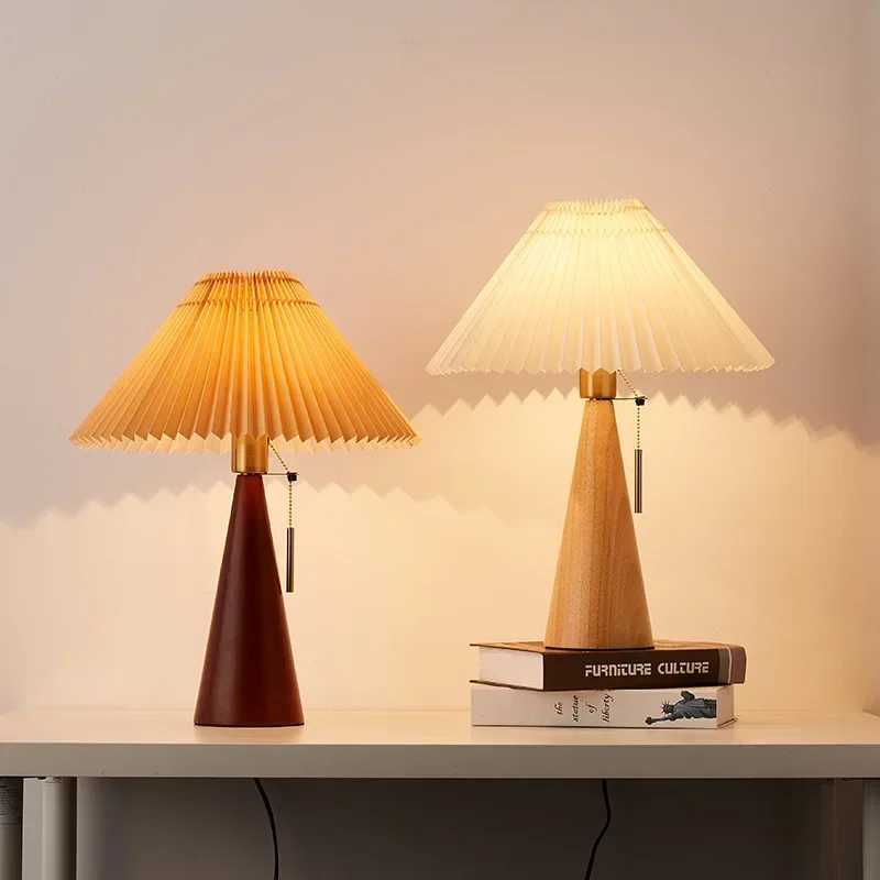 Lampe de table plissée rétro,  - Decor Lighting Lamps avis et prix